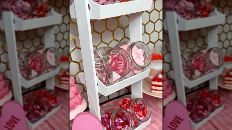 DIY Dollar Tree candy storage