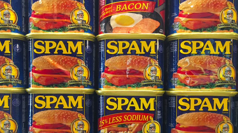 Cans of Spam