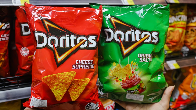 Bags of Doritos