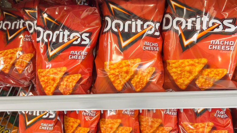 Bags of Doritos