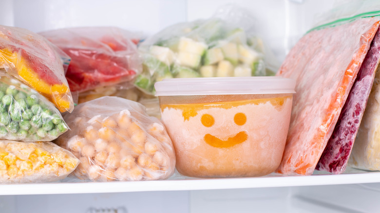 frozen food with a smile