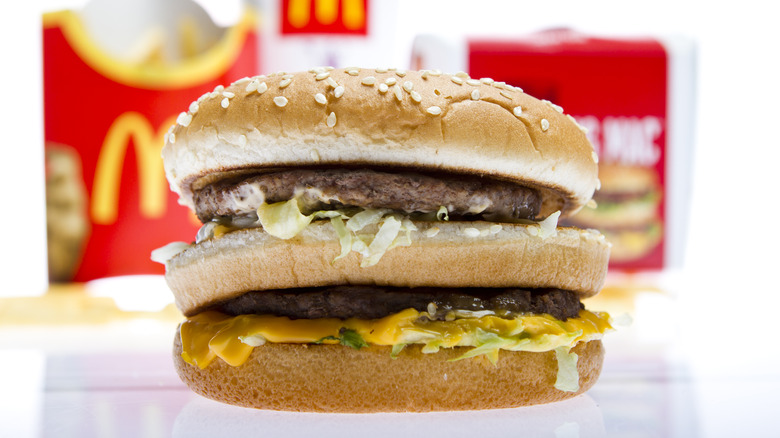 McDonald's burger