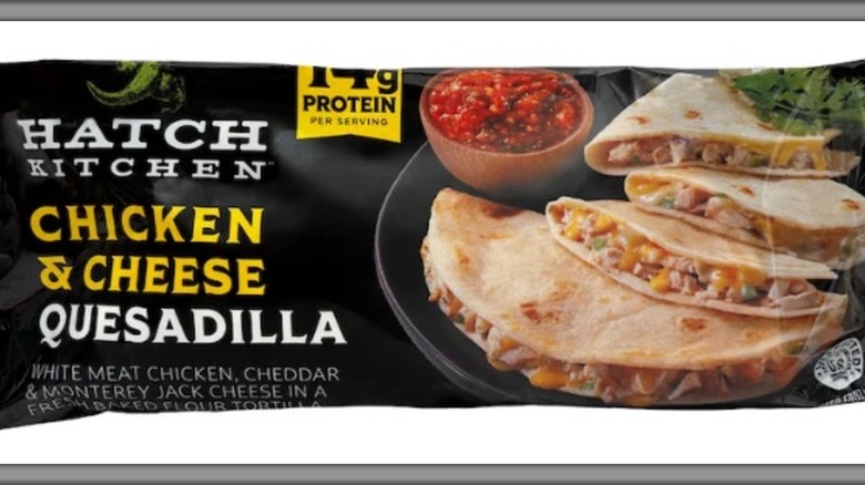 Hatch Kitchen quesadilla from Dollar Tree