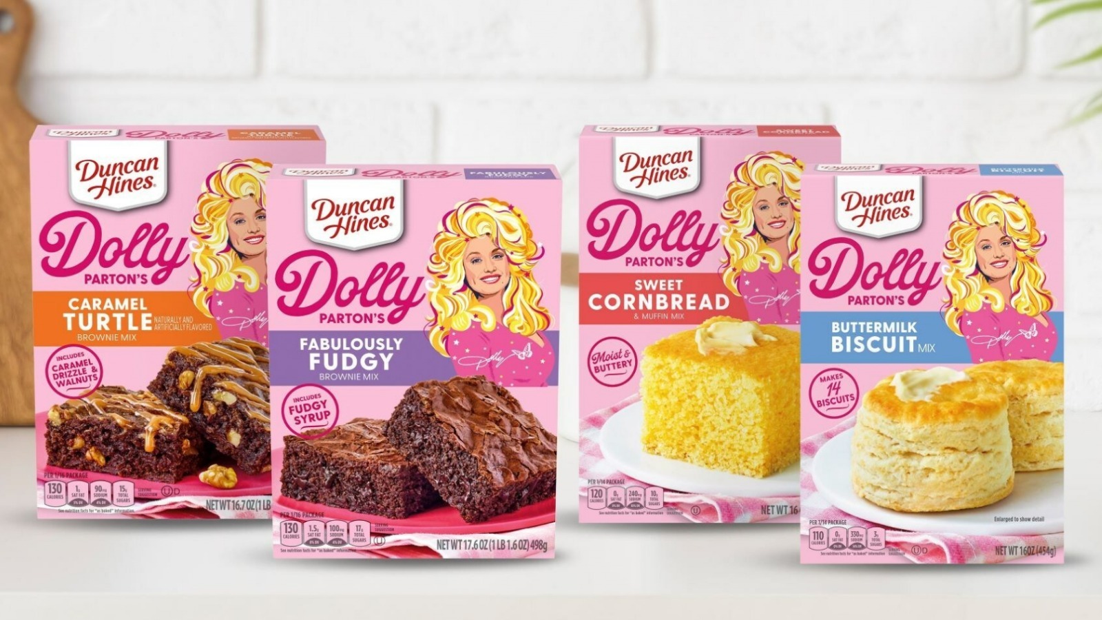 Dolly Parton's FanFavorite Baking Lineup Is Gaining Four More Mixes