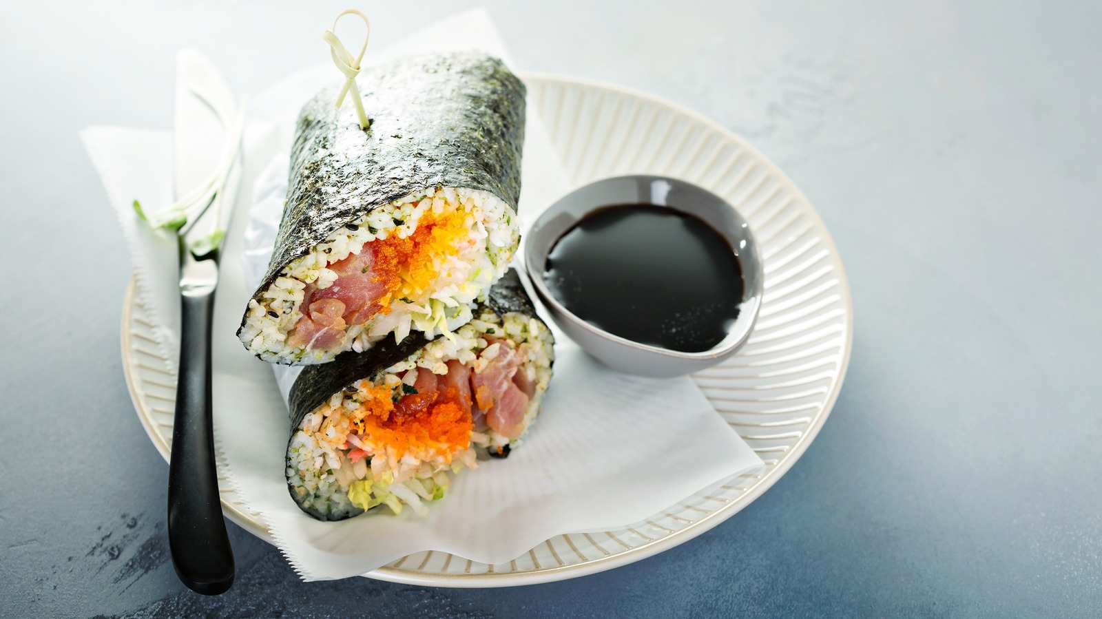 Don't Count Out Nori Sheets For A TopNotch GlutenFree Burrito