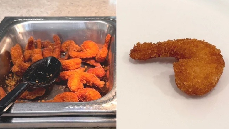 Golden Corral fried shrimp