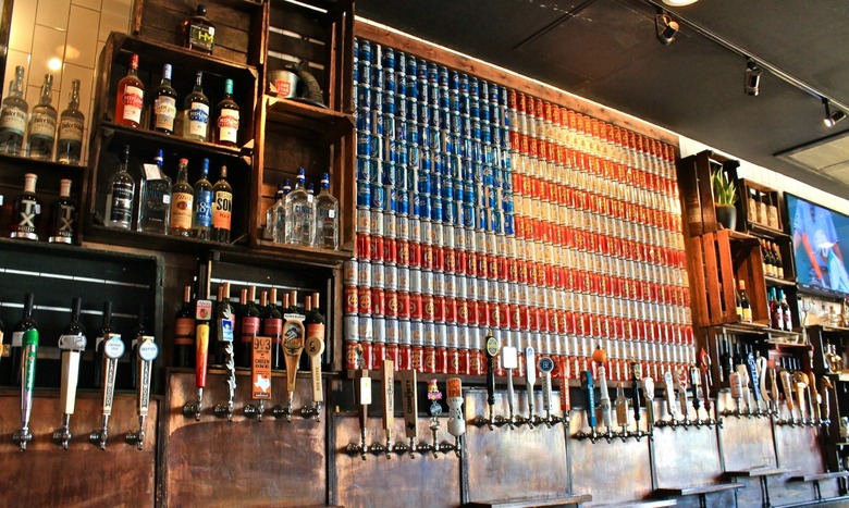 american flag beer