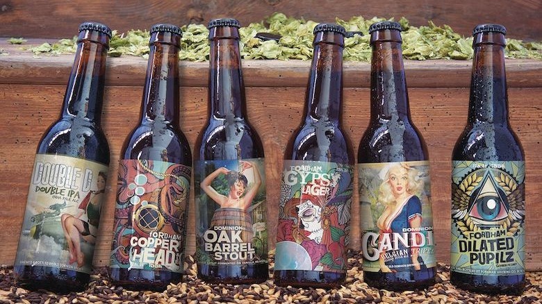 Old Dominion beer bottles