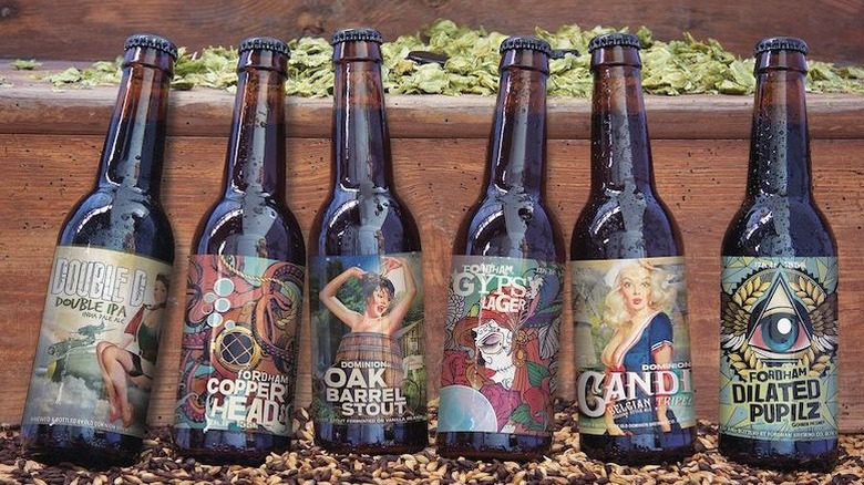 Old Dominion beer bottles
