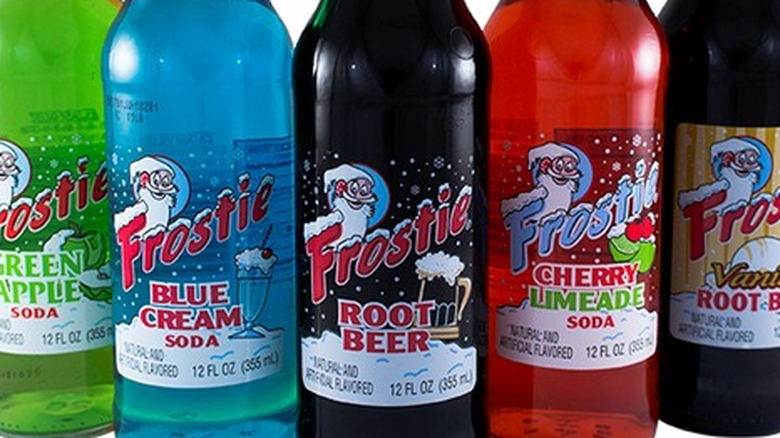 Assorted Frostie sodas
