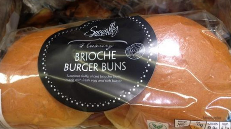 Aldi brioche burger buns