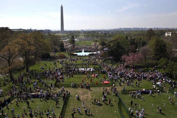 A View of the 2010 White House Egg Roll