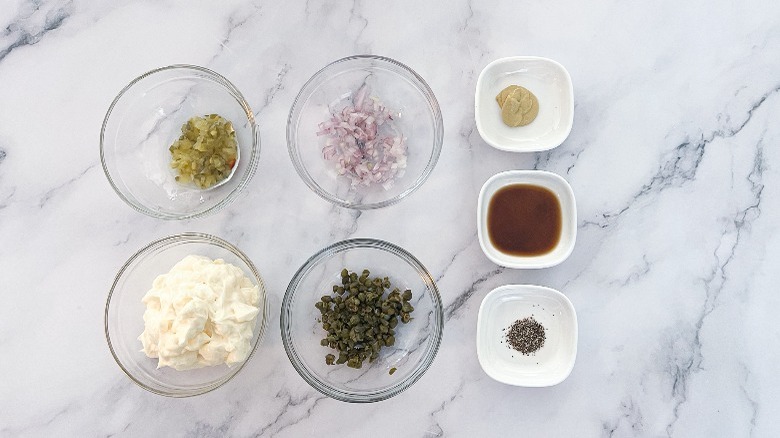 ingredients for tartar sauce