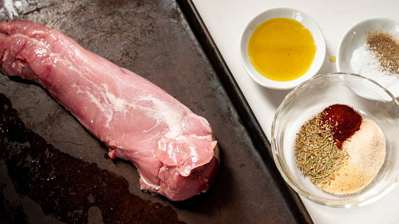 ingredients for pork tenderloin