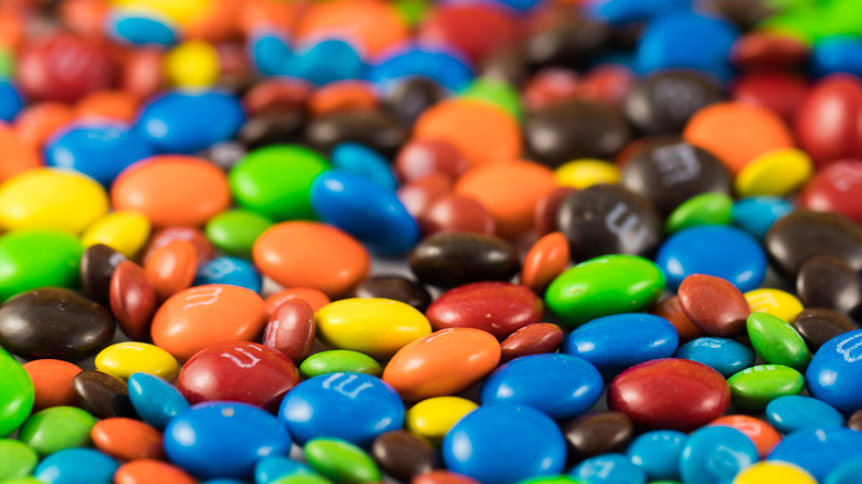M&Ms of different colors