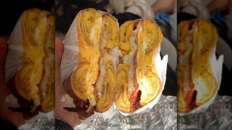 French toast bagel