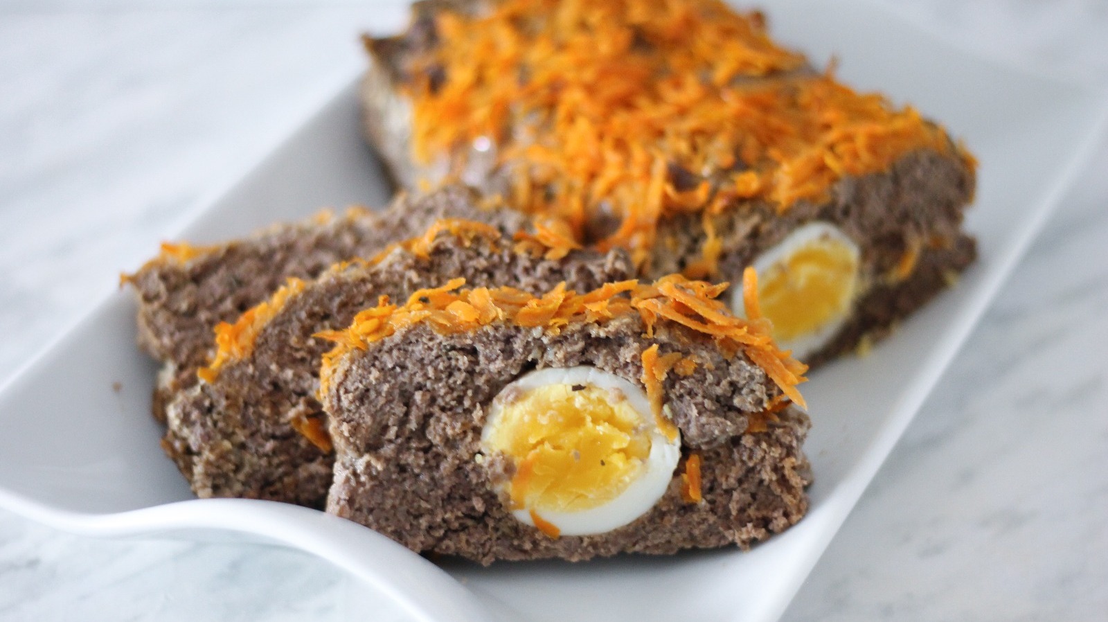 EggStuffed Meatloaf Recipe