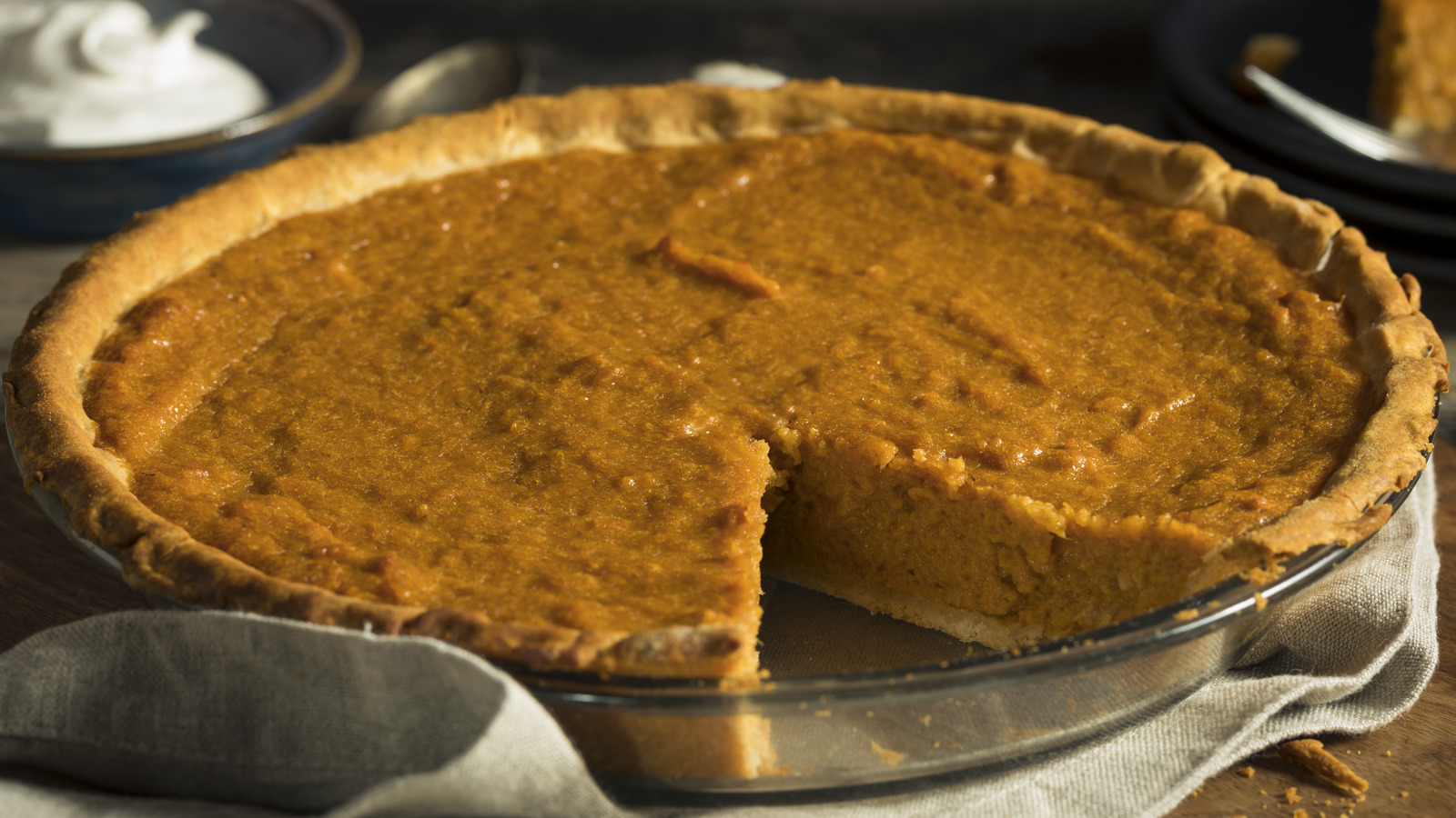 Eggnog Is The Creamy Ingredient That'll Take Your Sweet Potato Pie Up A Notch