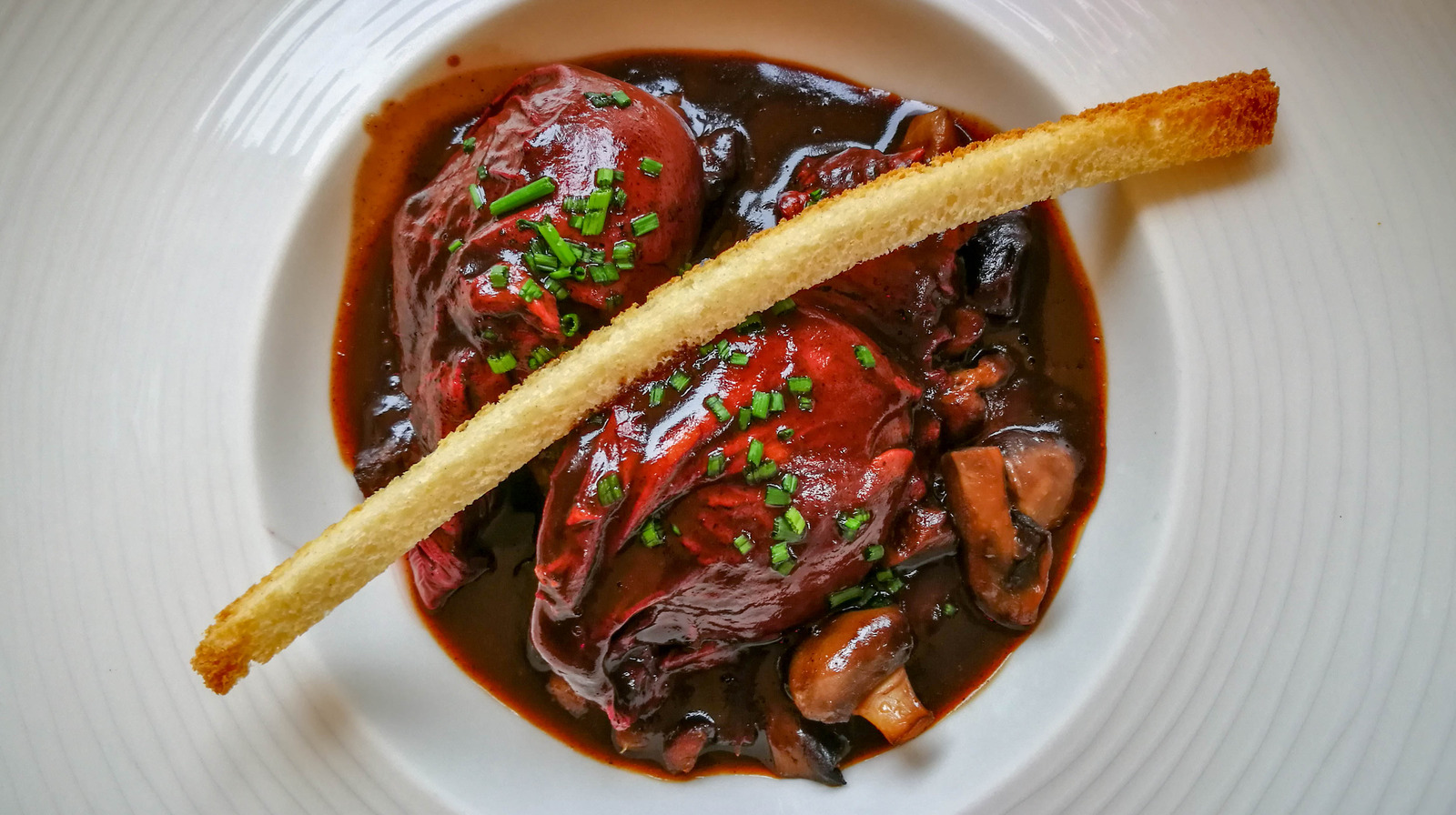 Eggs En Meurette The French Egg Dish Served In Red Wine Sauce