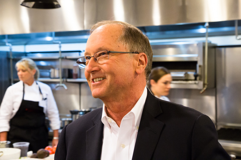 CEO Steve Sather welcomes guests