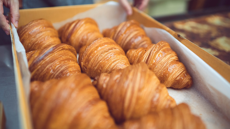 Box of croissants