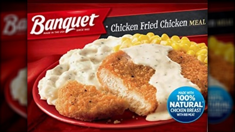 Banquet Chicken Fried Chicken Meal
