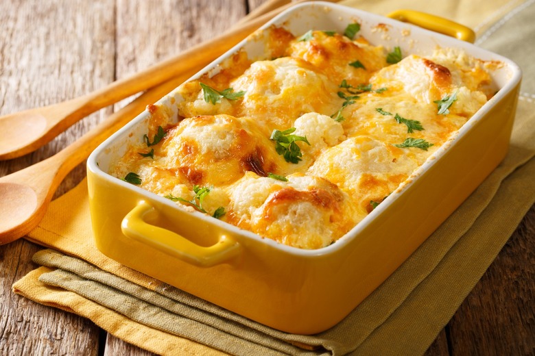 Cauliflower or Broccoli Gratin