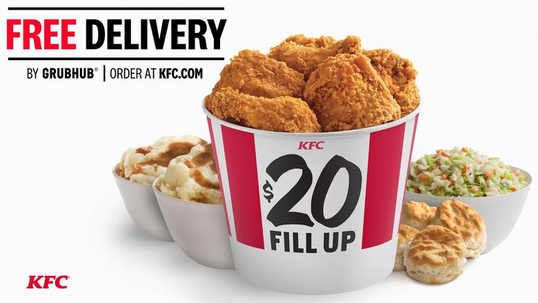 kfc free delivery