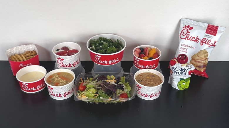 All the sides from Chick-fil-A