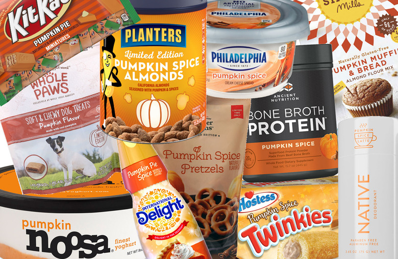 pumpkin spice products