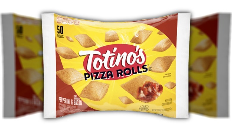 pepperoni bacon Totino's rolls