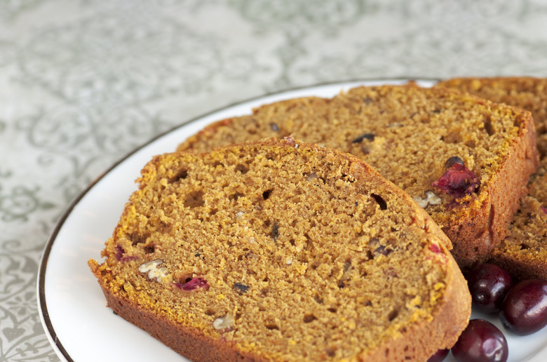 Pumpkin Cranberry Bread