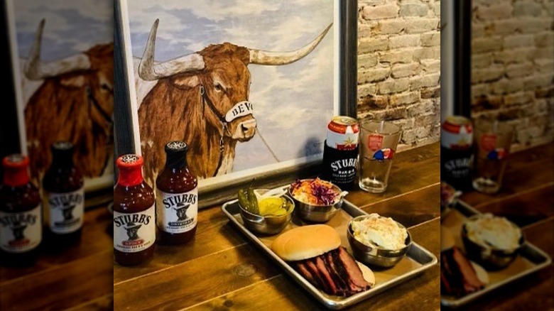 Tray Stubb's BBQ sauce picture longhorn