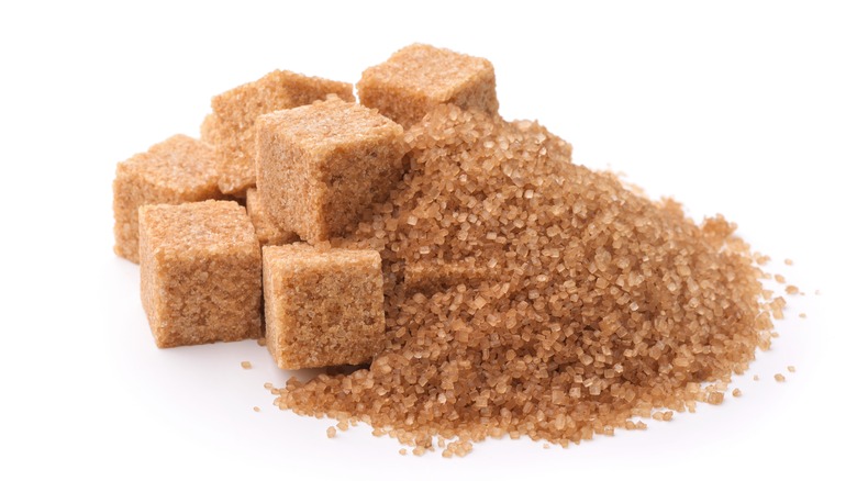 Brown sugar cubes