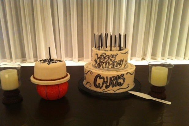 A Mini Cake for Chris & Fiance