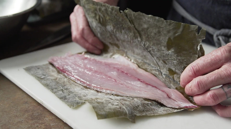 The process of Kombujime