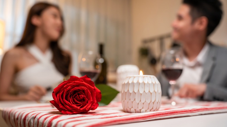 A Valentine's Day dinner