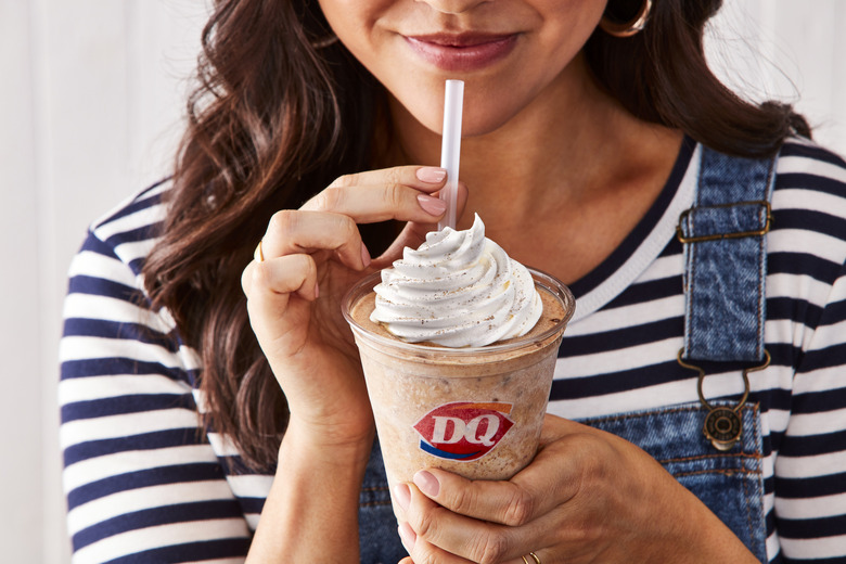 dairy queen pumpkin cookie butter shake