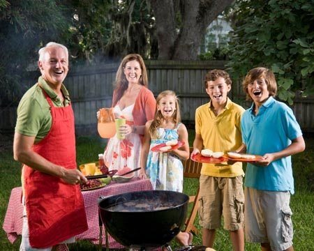 Backyard grilling