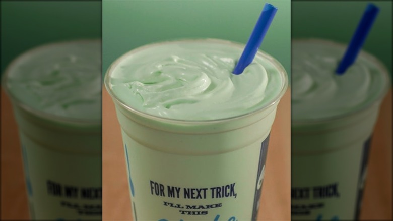 The Mint Shake at Culver's