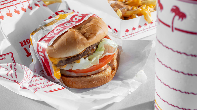 In-N-Out burgers and fries