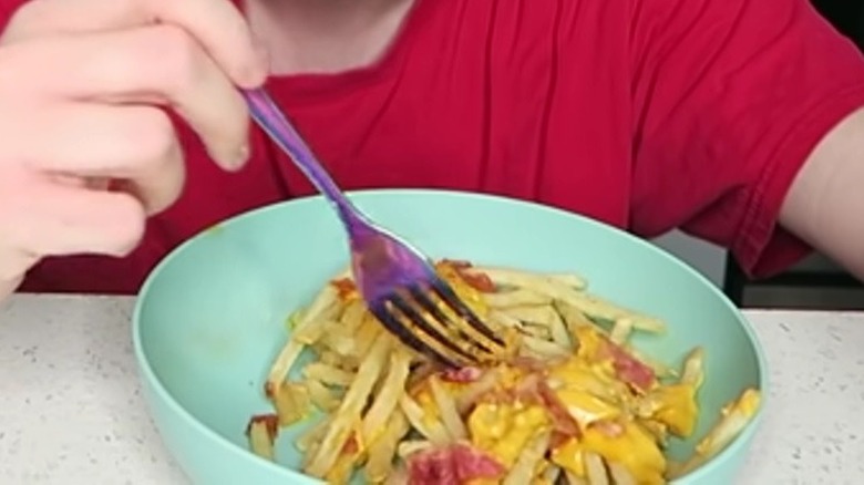 Steak 'n Shake Cheese and Bacon Fries