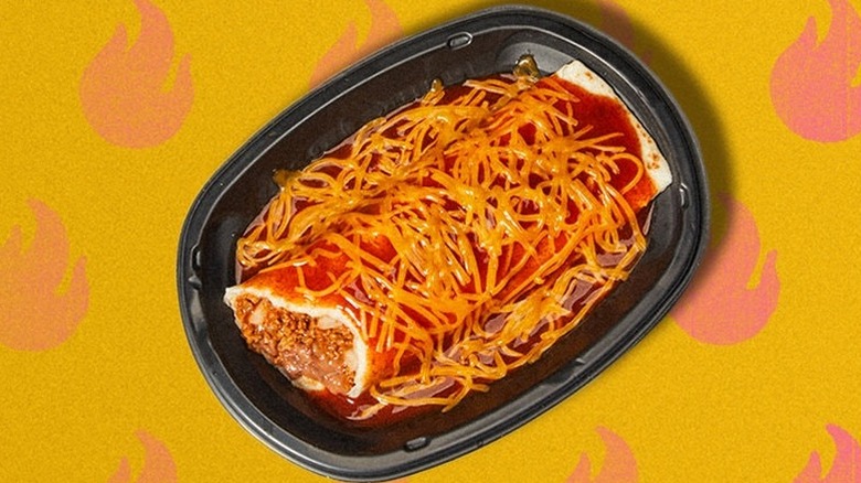 Taco Bell Enchirito in bowl