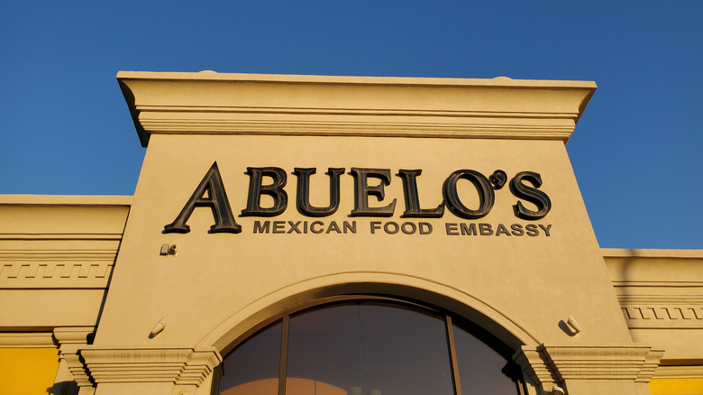 The exterior of an Abuelo's Mexican Restaurant