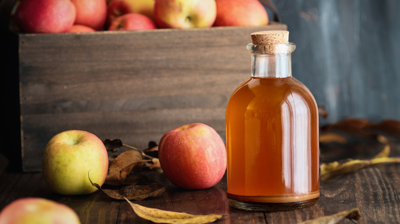 Unfiltered apple cider vinegar