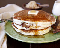 Bacon-Stuffed Pancakes