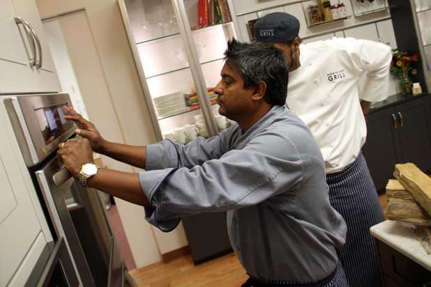 Oven Prep in The Daily Meal Kitchen