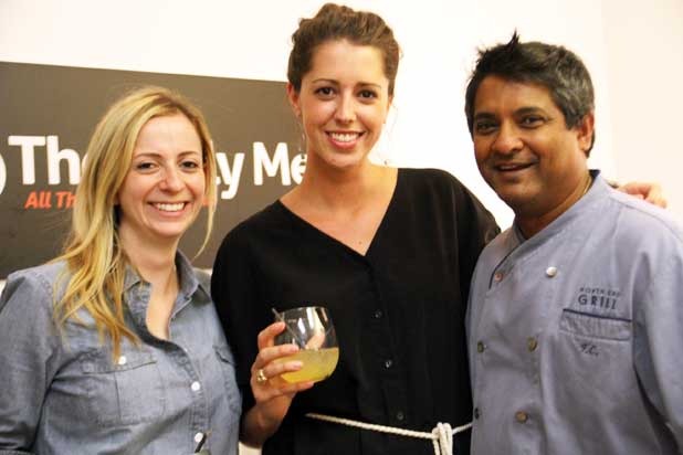 Posing with the Chef 