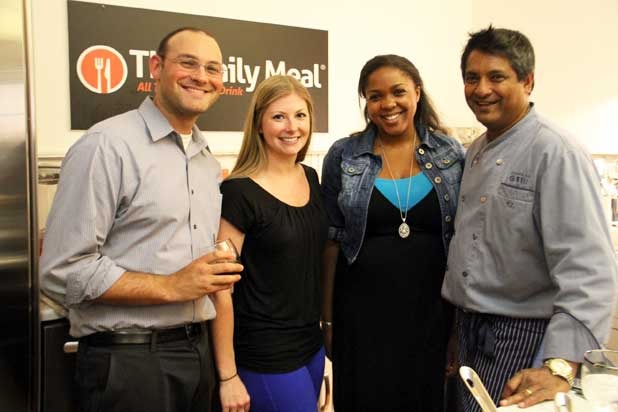 Posing with the Chef