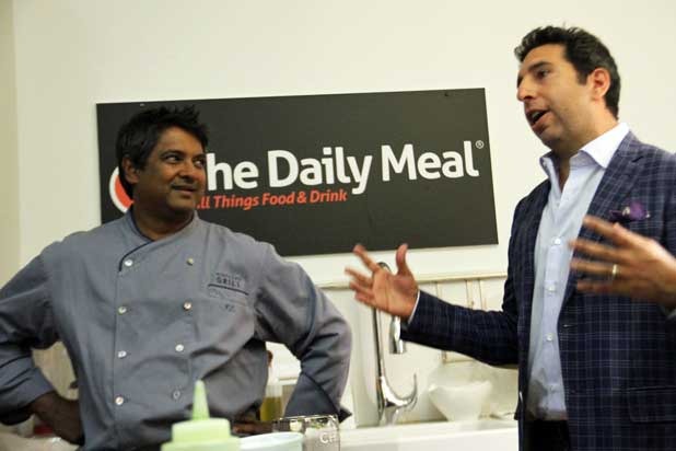 Floyd Cardoz and JP Kyrillos